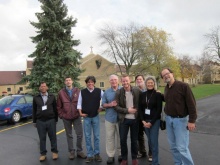 O Prof. Luiz Felipe Guanaes na Universidade Loyola de Chicago. Fonte: NIMA.