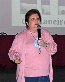 Professora Judith Felcman. Fotógrafo A. M. D Ferreira. Revista Quim. Nova,Vol. 35, No. 4