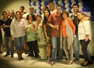 Comemoração do Dia da Secretária, realizada no Salão da Pastoral. 30/09/2013. Foto: divulgação AFPUC. 