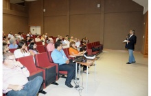 Evento realizado no auditório principal do CEPE. Fotógrafo Antônio Albuquerque. Acervo Núcleo de Memória.