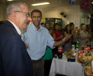 Em 14 de março comemorou-se o Dia Internacional da Mulher com um lanche servido na sede da Associação. Presença do Reitor Prof. Pe. Josafá Carlos de Siqueira S.J.. Fonte: facebook da AFPUC.