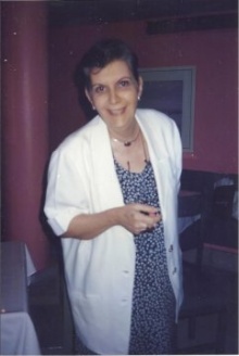 Professora Andrea de Castro Coelho Cintra. Fotógrafo desconhecido. Acervo particular.