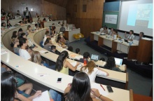 Evento realizado no Auditório do RDC. Fotógrafo Antônio Albuquerque. Acervo Núcleo de Memória.