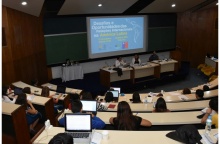 Evento realizado no auditório do RDC. Fotógrafo Antônio Albuquerque. Acervo Núcleo de Memória.