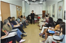 Encontro na sede da Cátedra UNESCO de Leitura. Fotógrafo Gabriel Molon. Acervo Comunicar.