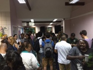 Festa de encerramento do Campeonato de Sinuca, 25/11, na sede da AFPUC. Facebook da AFPUC.