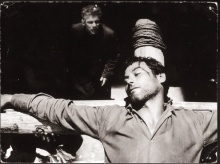 Leonardo Villar na seqüência final de