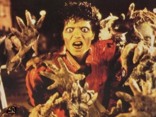 Cena do videoclip de Thriller.