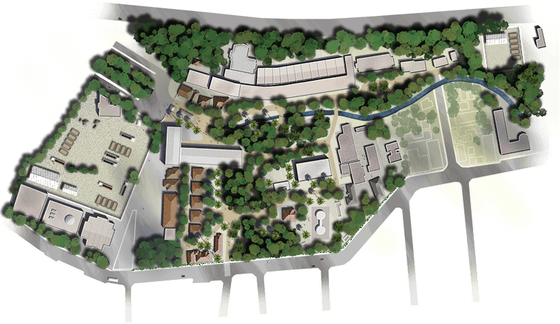 Mapa do Campus Gávea