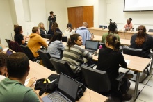 Evento realizado no auditório IRI 2. Fotógrafo Antônio Albuquerque.