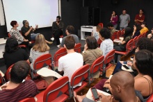 Encontro realizado na sala K102. Fotógrafo Antônio Albuquerque.