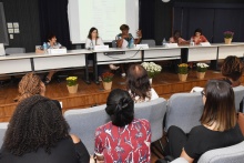 Abertura do evento, no auditório Padre Anchieta. Fotógrafo Antônio Albuquerque.