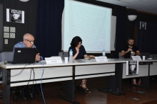 Mesa Direito, terras e moradia: Movimentos sociais e solidariedade. Auditório B6. Fotógrafo Antônio Albuquerque.