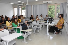 Evento realizado na sala L442. Fotógrafo Antônio Albuquerque.