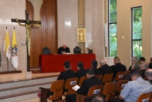 O Cardeal Marc Ouellet, na Igreja do Sagrado Coração de Jesus. Fotógrafo Antônio Albuquerque.
