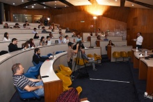 Palestra realizada no auditório do RDC. Fotógrafo Antônio Albuquerque.