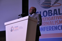 Palestra do Ministro Joaquim Barbosa, no Ginásio Poliesportivo. Fotógrafa Flavia Espíndola. Acervo do Projeto Comunicar.