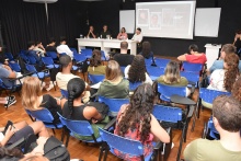 Evento realizado na sala K102. Fotógrafo Antônio Albuquerque.