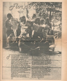 Capa do jornal número 1.