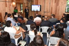 Palestra realizada na Casa de Inovação - Espaço Francisco. Fotógrafo Antônio Albuquerque.