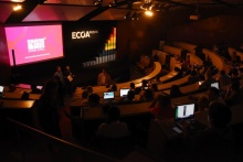 Palestra do evento, realizada no auditório do RDC. Fotógrafo Antônio Albuquerque.