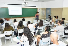 Evento realizado na sala F502. Fotógrafo Antônio Albuquerque.