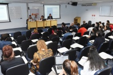 Evento realizado no auditório B8. Fotógrafo Antônio Albuquerque.