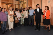 Presença do Reitor, pe. Anderson S.J.; do presidente da FPLF, pe. Robertos Dias S.J., e de vice-reitores e decanos. Fotógrafo Antônio Albuquerque. 