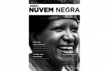 Capa do primeiro número do jornal Nuvem Negra.
