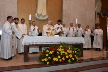 Misssa realizada na Igreja do Sagrado Coração de Jesus. Fotógrafo Antônio Albuquerque.