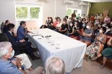 Evento realizado na Sala do Conselho Universitário. Fotógrafo Antônio Albuquerque.