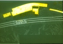 Projeto da empresa Internacional Engenharia para a auto-estrada.