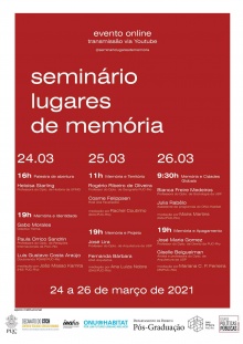 Programa do evento.