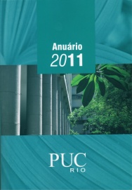 Capa da versão impressa do Anuário PUC-Rio 2011.
