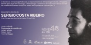 Convite para o lançamento do site.