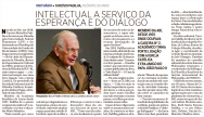 Obituário publicado no jornal O Globo, 10/09/2021