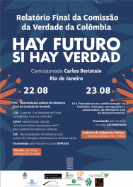 Cartaz de divulgação do evento.